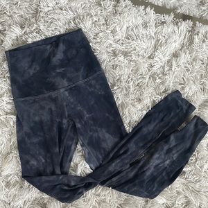 Smoke lulu align leggings